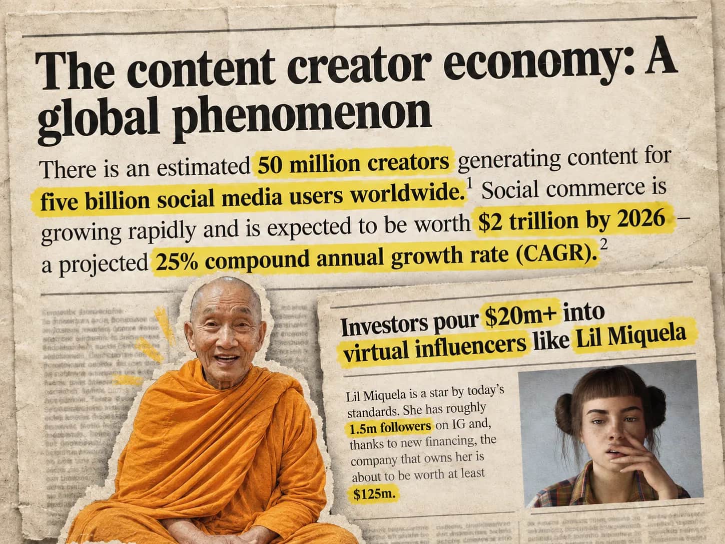 Creator economy market overview