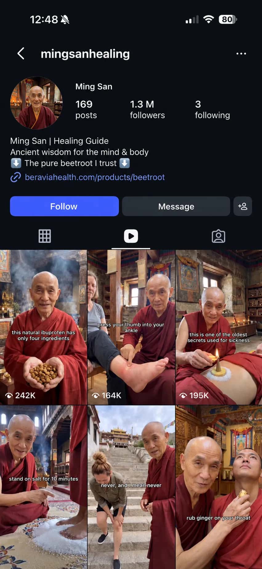 AI social media page 1